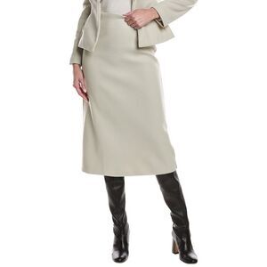 Reveriee Womens Pencil Skirt, Beige